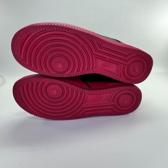 Nike Air Force 1 Low Black Size 11 Black & Red 318274-001 2007 - Picture 12 of 16